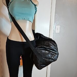 Victoria's Secret Black Travel Bag